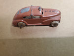 Vtg Rare Barclay Pink Taxi #318 Diecast Car 1930s USA