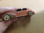 Vtg Rare Barclay Pink Taxi #318 Diecast Car 1930s USA