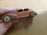 Vtg Rare Barclay Pink Taxi #318 Diecast Car 1930s USA