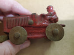 Vintage 1931 Kilgore No. T-81 Cast Iron Tractor W/blade Toy Antique Red Rare