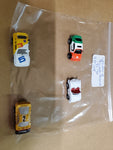 Vintage Lot of 4 Galoob Micro Machines '87-'90 Pennzoil Koni Convertible Italy