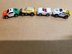 Vintage Lot of 4 Galoob Micro Machines '87-'90 Pennzoil Koni Convertible Italy