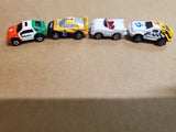Vintage Lot of 4 Galoob Micro Machines '87-'90 Pennzoil Koni Convertible Italy