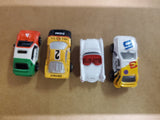 Vintage Lot of 4 Galoob Micro Machines '87-'90 Pennzoil Koni Convertible Italy