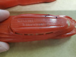 VINTAGE PAIR PLASTIC THOMAS TOYS AIRLINE LIMOUSINE AND FIRE TRUCK WITH SIREN