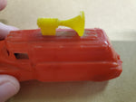 VINTAGE PAIR PLASTIC THOMAS TOYS AIRLINE LIMOUSINE AND FIRE TRUCK WITH SIREN