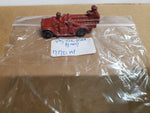 RARE VINTAGE DIECAST RED FIRE TRUCK MODEL CIRCA 1930'S MADE IN U.S.A. 4 MEN