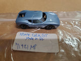 Vtg  Marx Teal Blue? Diecast Lola GT Race Car Hong Kong Collectible