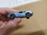 Vtg  Marx Teal Blue? Diecast Lola GT Race Car Hong Kong Collectible