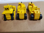 Vtg Hot Wheels Construction Vehicles 1979 & 1986 Mattel Front Loader Caterpillar