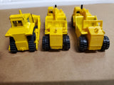 Vtg Hot Wheels Construction Vehicles 1979 & 1986 Mattel Front Loader Caterpillar