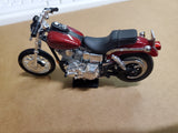 Maisto Diecast Red Harley-Davidson Toy Motor Cycle Dyna superglide low rider fxd