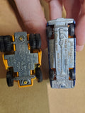 Vtg Tomica 1977 '78 Chevrolet Chevy Van & Toyota Forklift Truck Japan Collectibl