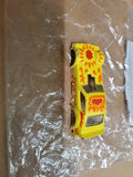 Vintage Kenner Fun-'E' Car No.1027022 1980 1/68 Scale Yellow Racecar Shell Only
