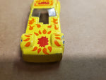 Vintage Kenner Fun-'E' Car No.1027022 1980 1/68 Scale Yellow Racecar Shell Only