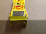 Vintage Kenner Fun-'E' Car No.1027022 1980 1/68 Scale Yellow Racecar Shell Only
