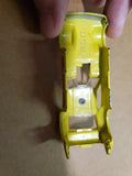 Vintage Kenner Fun-'E' Car No.1027022 1980 1/68 Scale Yellow Racecar Shell Only