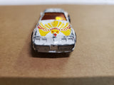 Vtg Kenner Prod. 1980 No. 1027 White Gold Red Firebird Alabama License Plate