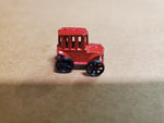 Vintage 1950'S Tiny Miniature Die Cast Metal Car Red Vehicle Made In Japan Rare