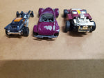 Vtg Lot of 2 Hot Wheels Fangula & #8 Racecar & 1 Matchbox Plymouth Prowler Nice
