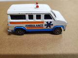 Vintage Majorette Ech 1/65 Fourgon 279/234 Made in France Ambulance Toy Diecast