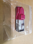 Vtg 1950'S Plastic Renwal Pickup Truck Pink/Silver Yellow Wheels # 62 USA