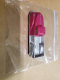 Vtg 1950'S Plastic Renwal Pickup Truck Pink/Silver Yellow Wheels # 62 USA