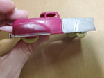 Vtg 1950'S Plastic Renwal Pickup Truck Pink/Silver Yellow Wheels # 62 USA