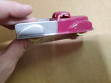 Vtg 1950'S Plastic Renwal Pickup Truck Pink/Silver Yellow Wheels # 62 USA