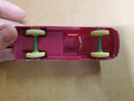 Vtg 1950'S Plastic Renwal Pickup Truck Pink/Silver Yellow Wheels # 62 USA