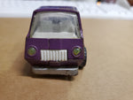 Vintage Diecast Purple Truck Made in Japan Collectible Unique Unknown Make