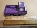 Vintage Diecast Purple Truck Made in Japan Collectible Unique Unknown Make