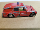 Vtg Rare Polistil Alfa Romeo Giulia Police Car Made in Italy 1:43 Scale Model