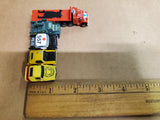 5 Vtg 1980's Galoob Micro Machines Police 557 Car Trans Am 18 Wheeler 499 Danger