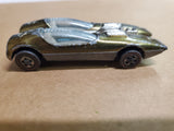 Hot Wheels Redline Toy Car Splittin image gold 1968 Vtg Hong Kong Mattel