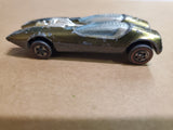 Hot Wheels Redline Toy Car Splittin image gold 1968 Vtg Hong Kong Mattel