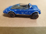 Vtg Hot Wheels Redline Blue & Black Jack Rabbit Special 1969 Mattel Made in USA