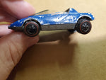 Vtg Hot Wheels Redline Blue & Black Jack Rabbit Special 1969 Mattel Made in USA