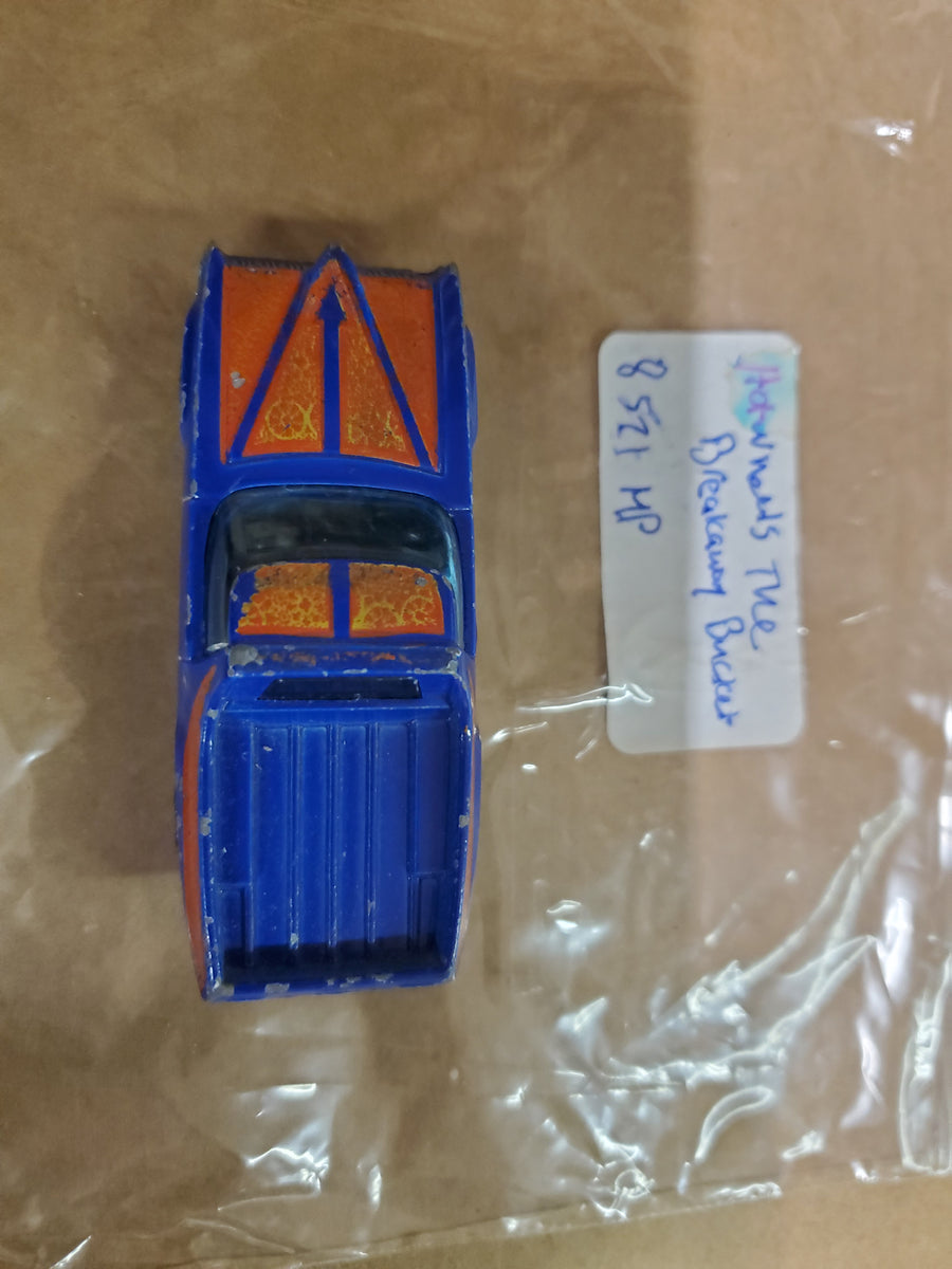 Vtg Original 1974 Hot Wheels Redline Breakaway Bucket Flying