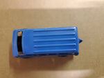 Vtg 1970s Tootsie Toy Blue Cherry Bomb Dodge Van W/ Red/White Decals Diecast USA