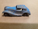 Vtg Original 1939 Tootsie Toy Blue Mercedes Benz Coupe Diecast Car 2.5" USA