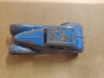 Vtg Original 1939 Tootsie Toy Blue Mercedes Benz Coupe Diecast Car 2.5" USA
