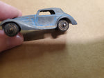 Vtg Original 1939 Tootsie Toy Blue Mercedes Benz Coupe Diecast Car 2.5" USA