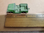 Vtg Pair Of 1950S Willys Army Tootsie Toys Green Jeeps Die-Cast Toy Cars USA