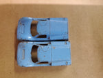 Vintage Tootsie Toys Diecast Car Automobile Metal 1960S Ford GT Blue Race Wheels