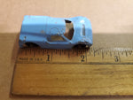 Vintage Tootsie Toys Diecast Car Automobile Metal 1960S Ford GT Blue Race Wheels