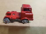 VINTAGE DIECAST RED TRUCK WITH WHITEWALL TIRES VERY COOL