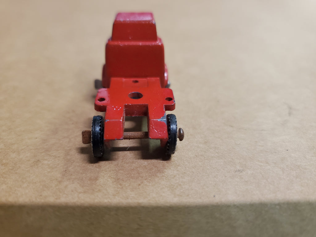 VINTAGE DIECAST RED TRUCK WITH WHITEWALL TIRES VERY COOL ...