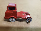 VINTAGE DIECAST RED TRUCK WITH WHITEWALL TIRES VERY COOL