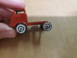 VINTAGE DIECAST RED TRUCK WITH WHITEWALL TIRES VERY COOL